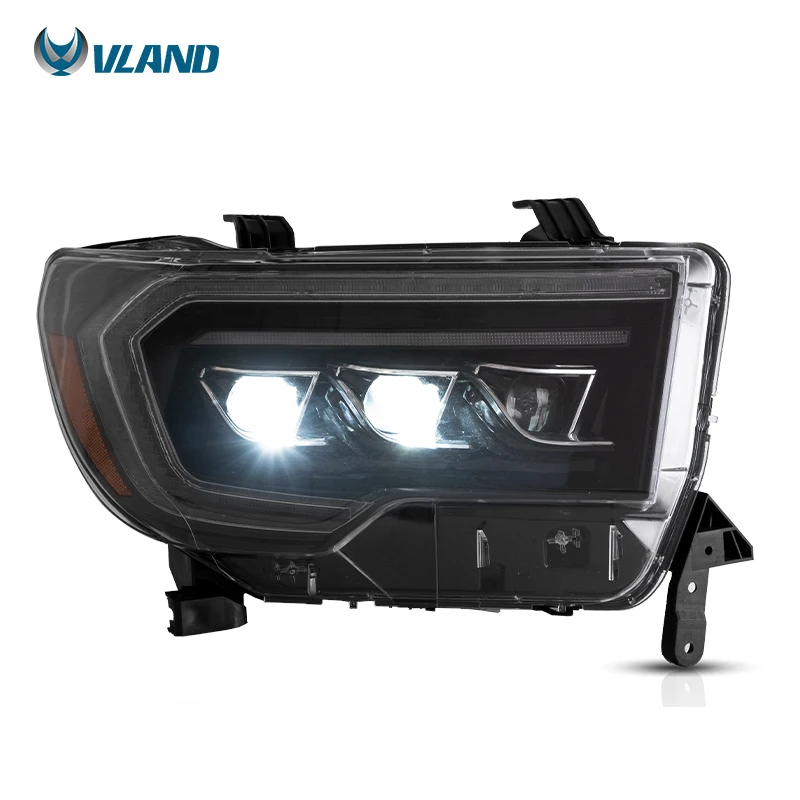 

Start-up Animation DRL 2007-2013 Tundra Headlight Full LED 2008-2018 Headlights for Toyota Sequoia