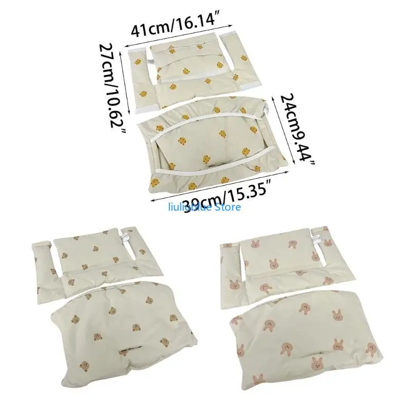 وسادة كرسي عالية خفيفة الوزن وسادة كرسي مرتفع/وسادة مقعد/وسادة كرسي مرتفع للأطفال تجعل الطفل أكثر راحة 62CF #6