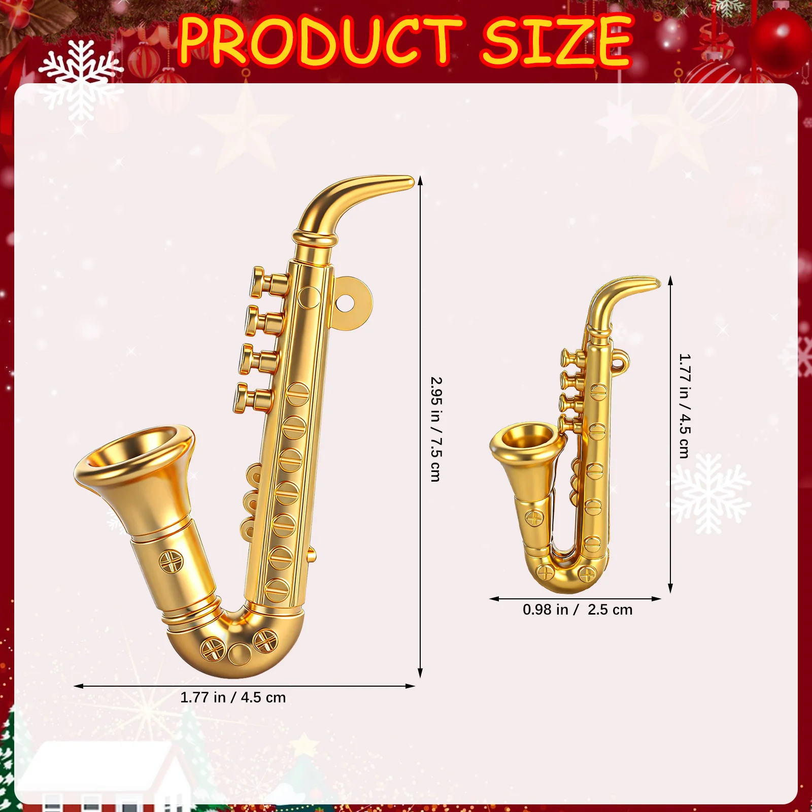 20 pezzi mini decorazioni per  - Musical Instrument Xmas Ornaments recensione e prezzo