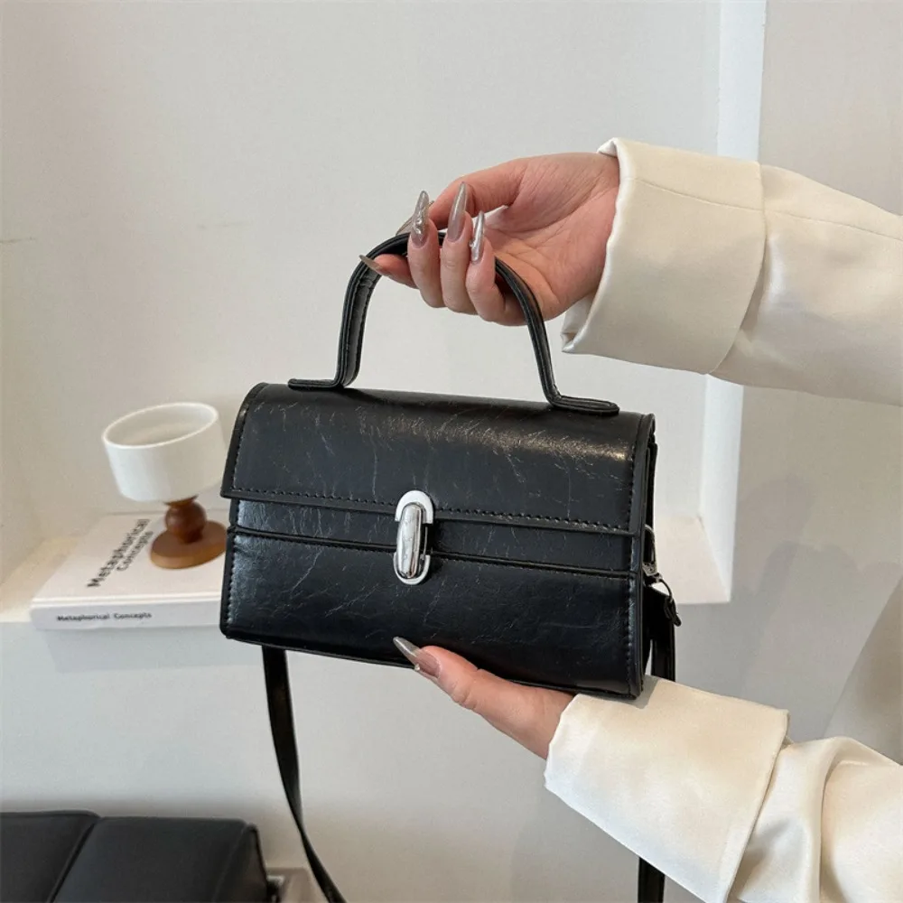 

Temperament Shoulder Bag Fashion Retro Popular Hand Bag Trendy High Capacity Cosmetic Bag Women