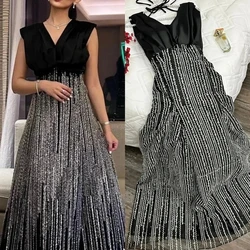 Customized es High Quality Exquisite V-neck A-line Sequins S Formal Occasion Gown Vestido Verde Esmeralda فساتين نسائيه سهره