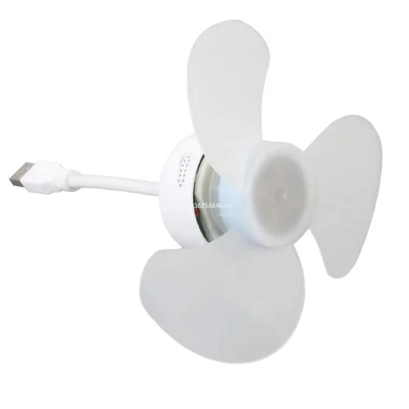 

Small USB Fan For Camping Traveling 2000RPM Cooling Fan Quiet and Strong Airflows for Phones and Laptops