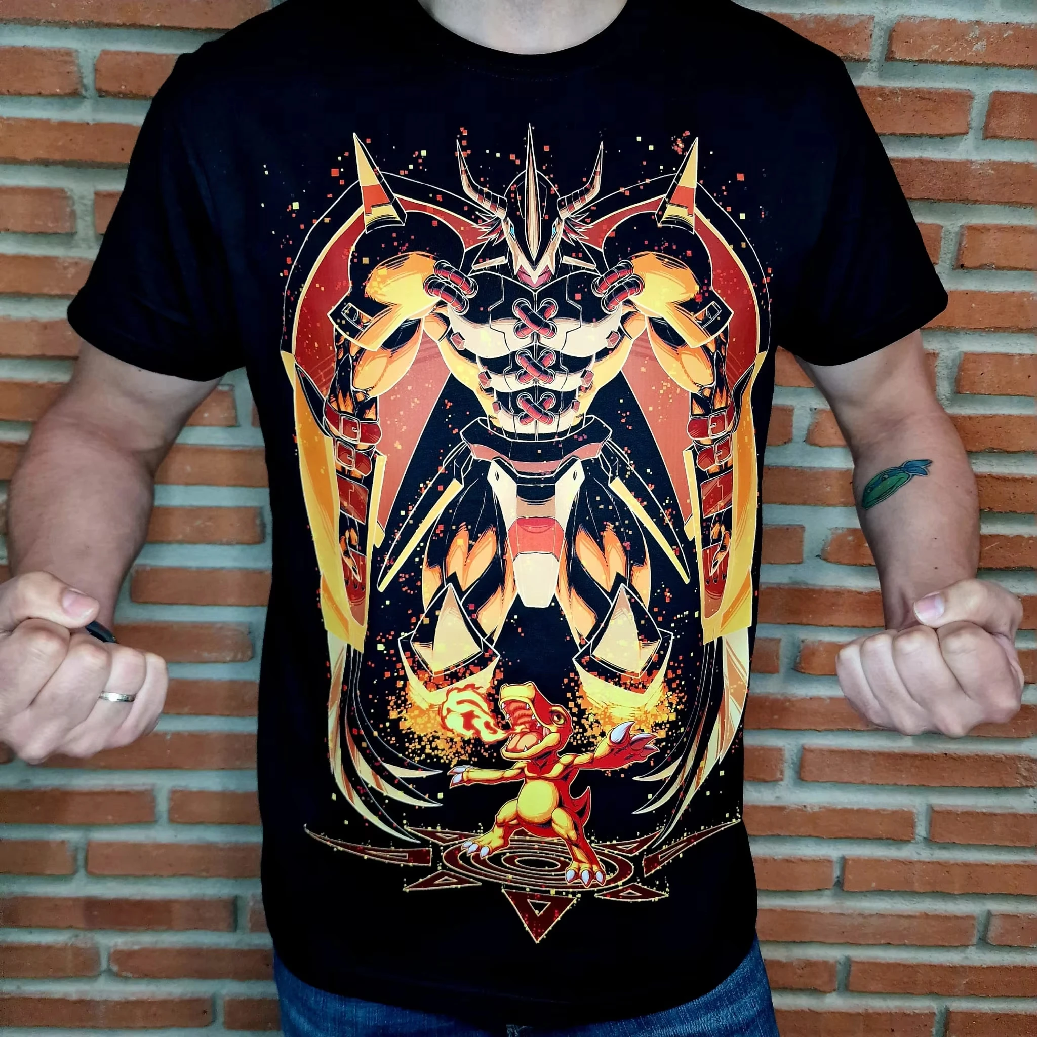 Camiseta de Verano 2026 para Hombre y Mujer, Diseño Unisex de Digimon Agumon a Wargreymon Evolution, Camiseta Suave de Manga Corta para Padres e Hijos