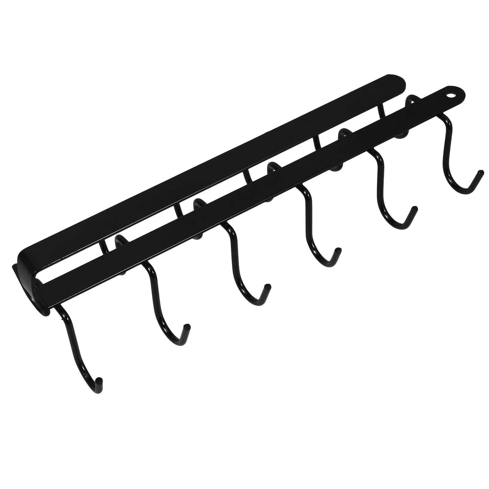 

12-Hook Mug Hanger Under Cabinet Drilling Cup Holder Kitchen Organizer Cupboard Rack Holder Space Saving