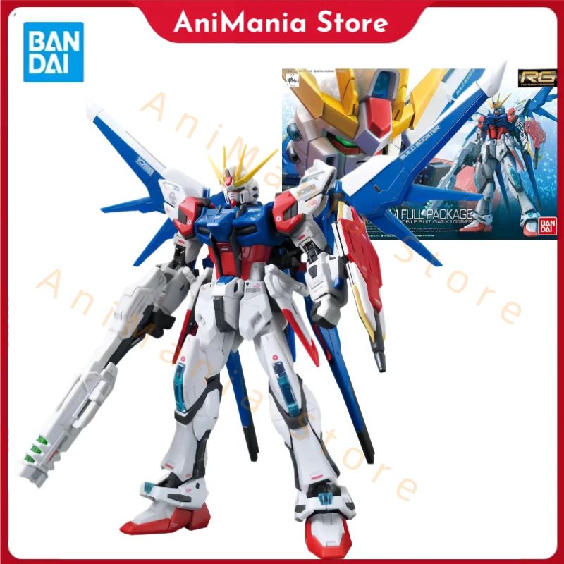 

Оригинальная фигурка Bandai Gundam Model Kit, аниме-фигурки RG 1/144 GAT-X105B/FP, полностью создающая штурмовую фигурку, модель игрушки, подарки для детей