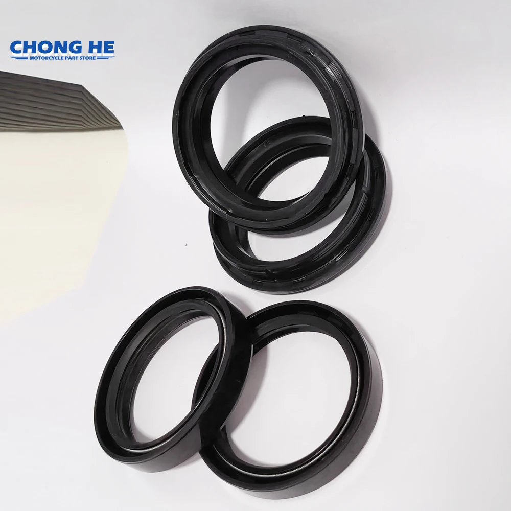 

50x63x11 Fork Oil Seal & Dust Cover For MV Agusta F4 1000 R RR ABS 1000 S Biposto Monoposto 750 S Brutale Strada 1090 RR 2001-18