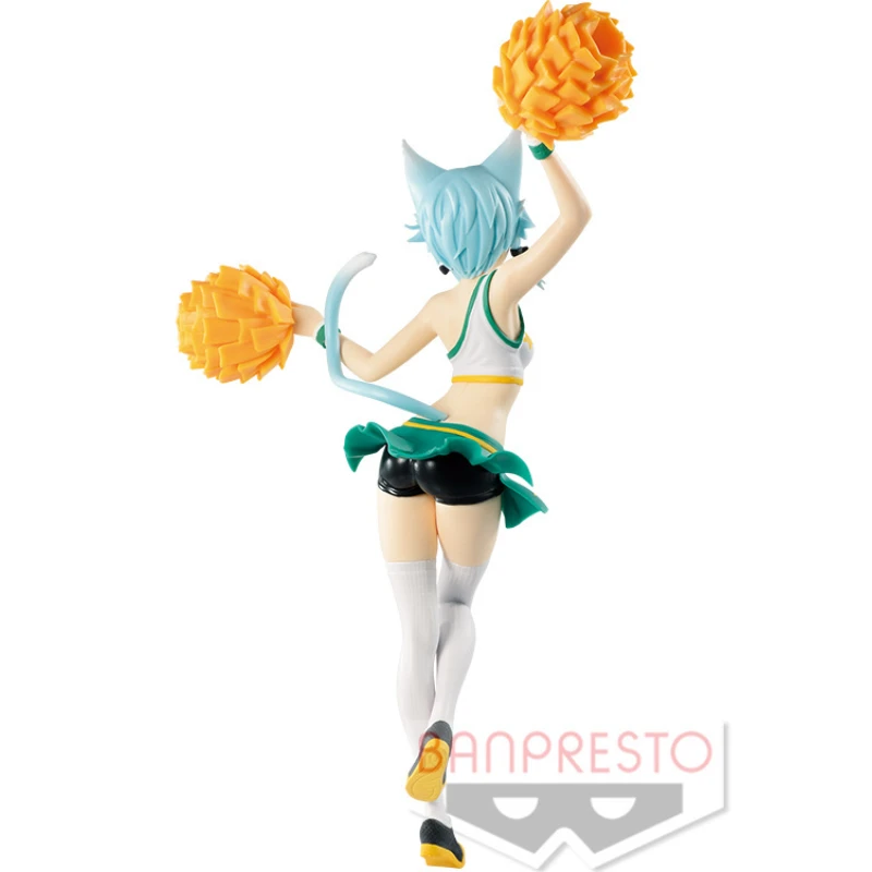 In Stock Original BANPRESTO EXQ Bandai Asada Shino Support the LOVE Cheerleaders Action Figure Animation ToyGift Model Collector