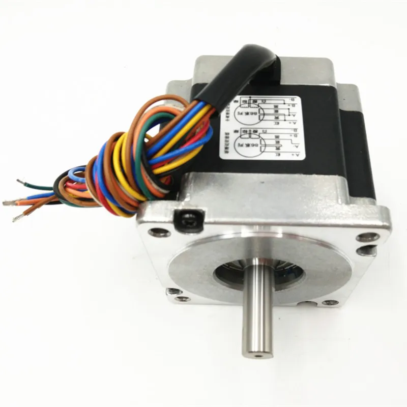 Imagem -05 - Stepper Motor 18 Graus 643oz-in 4.2a d = 12.7 mm 86hs45 Máquina de Gravura Nova Marca 4.5nm 2ph Nema34