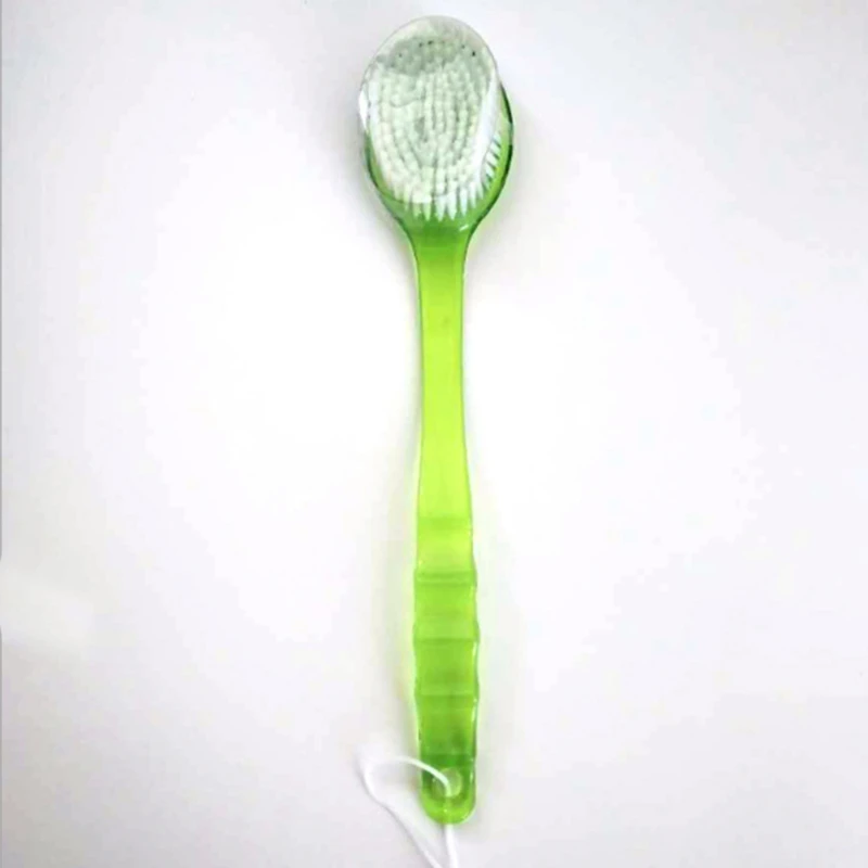 Bath Brush Back Body Bath Shower Sponge Scrubber Brushes With Handle Exfoliating Scrub Skin Massager Exfoliation Bathroom Brush