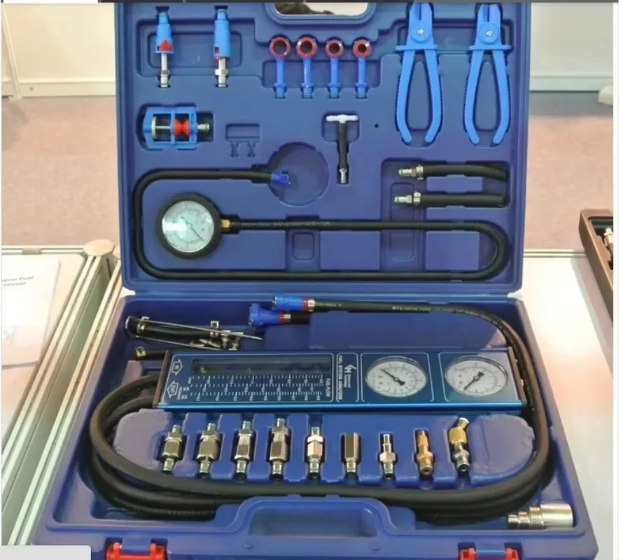 Car Engine Fuel System Tester With Flow Meter EFI2100 Fuel Pressure Test Flow Auto Repair Tool view 2