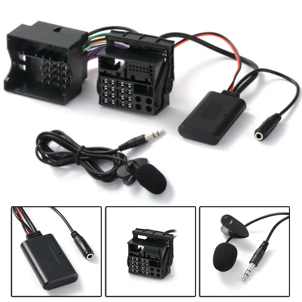 5.0 Bluetooth Adapter For Zafira 2005-2011 5-12V AUX Audio Auto Cable External For Opel CD30 CDC40 CD70 DVD90 Car Accessories