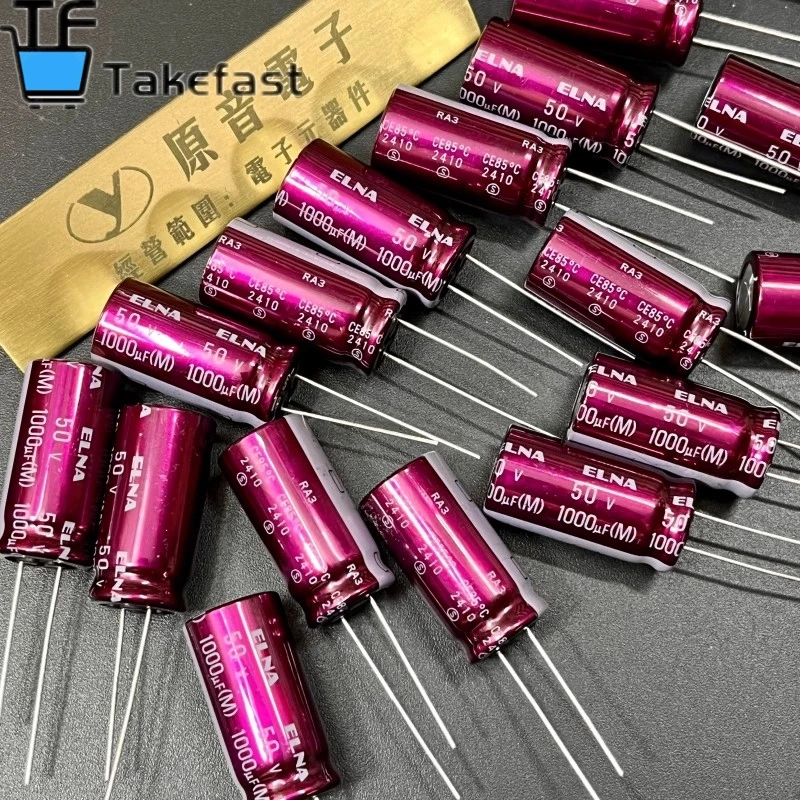2024 ELNA RA3 سلسلة 50V1000UF 12.5X25 مللي متر الصوت مُكثَّف كهربائيًا 1000UF50V 1000UF50V 12.5*25 مللي متر 100% جديدة ومبتكرة #1