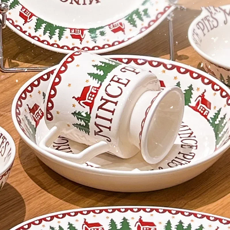 Christmas Halloween Mugs Japanese Ceramic Gift Cute Luxury Modern Nordic Children Women Bedroom Cup Books Kitchenware