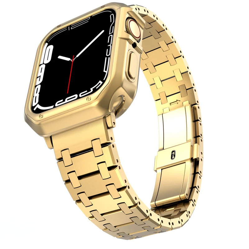 Stainless Steel Band for Apple Watch Ultra 8 49mm 45mm 41 42mm 38 40 44mm Bracelet for IWatch 8 7 se 6 5 4 se for AP Case Strap