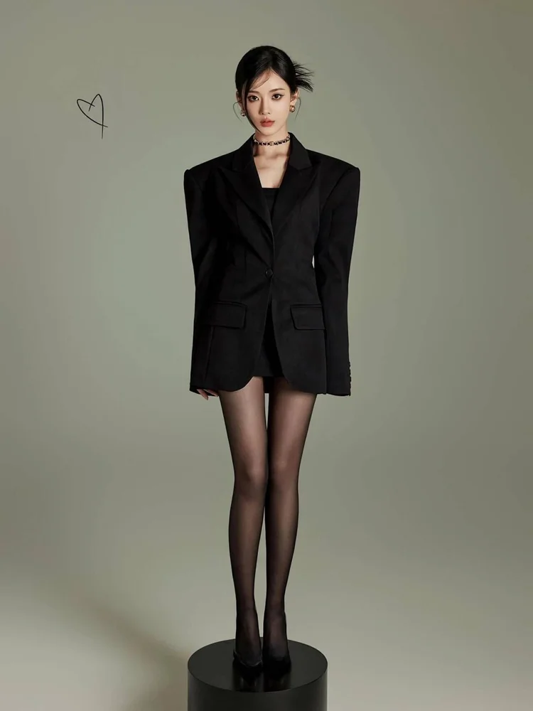 

Новая модная коллекция 2026: Элегантная деловая повседневная одежда в корейском стиле для фотостудий и художественных сессий, высококачественная одежда для женщин