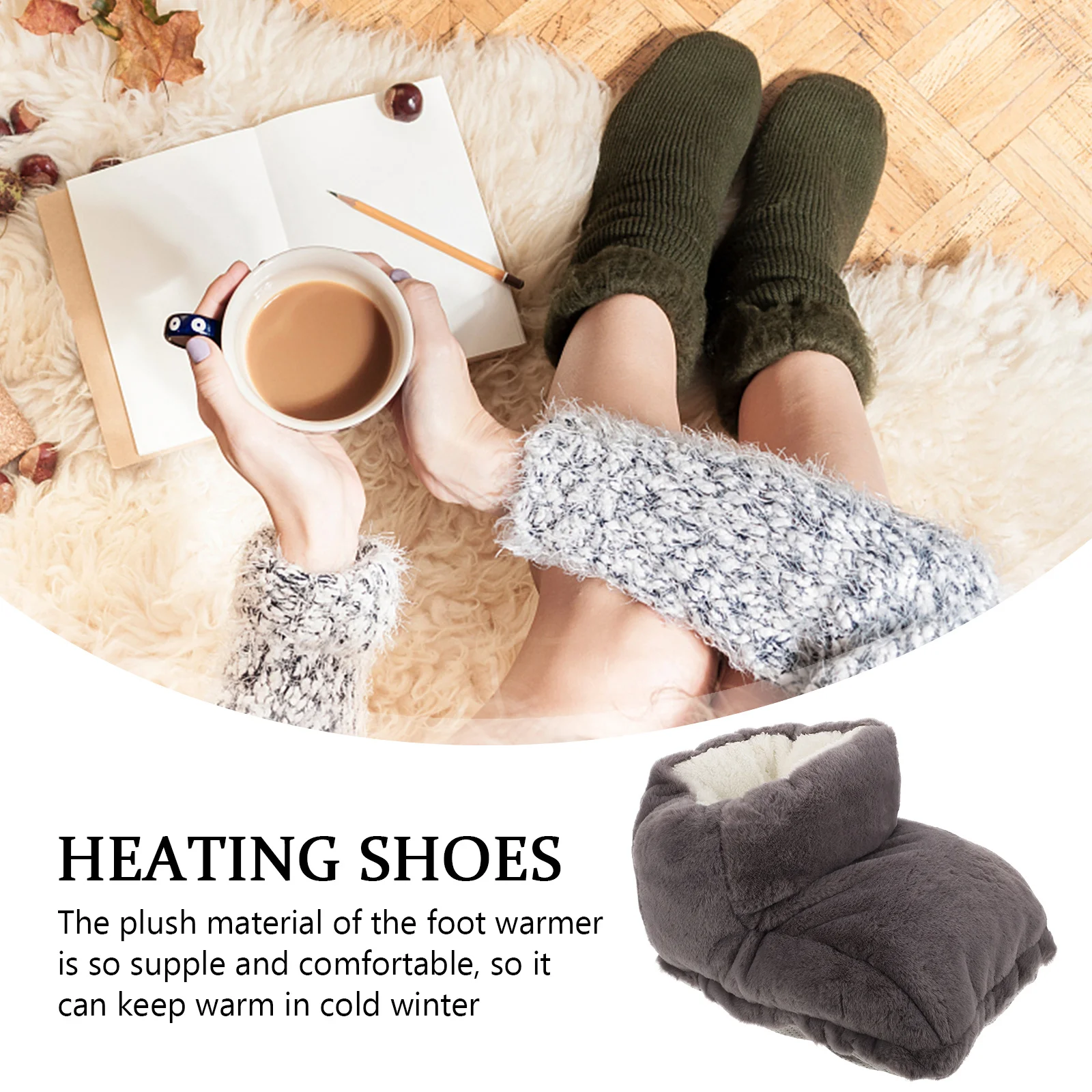 

Foot Warmer Heating Pad Practical Shoes Major Home Supple Winter Feet Useful Man Special Heater Professional