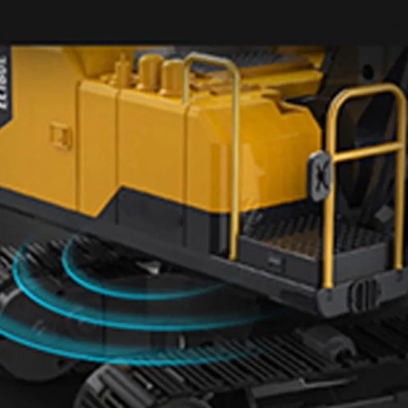 

DoubleE E598 003 Electric Lifting RC Excavator 1/16 Metal 2Arms Remote Control Digger VO Hammer Bucket Claw 360° Rotating