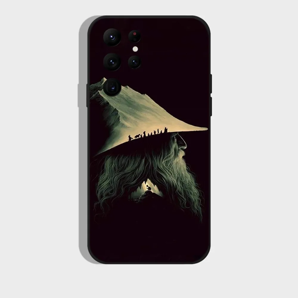 Movie The L-Lord of the R-Rings Phone Case for SamsungS24,S23,S22,S21,S20 Ultra Pro S10,S30Plus,20 Ultra Black Cover