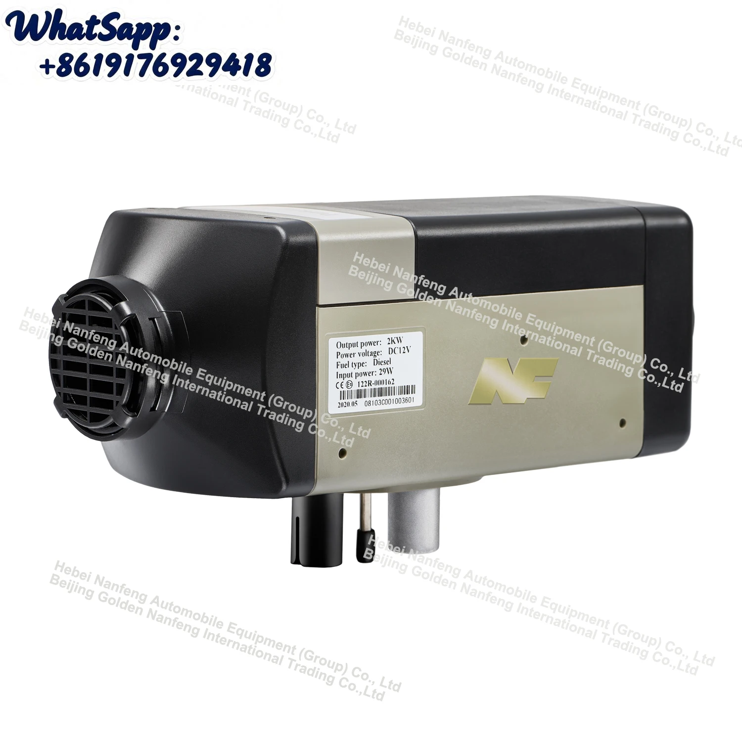 

NF Automatic Camper Air Heater Fuel diesel Heater DC12V/24V 2KW air Parking Heater