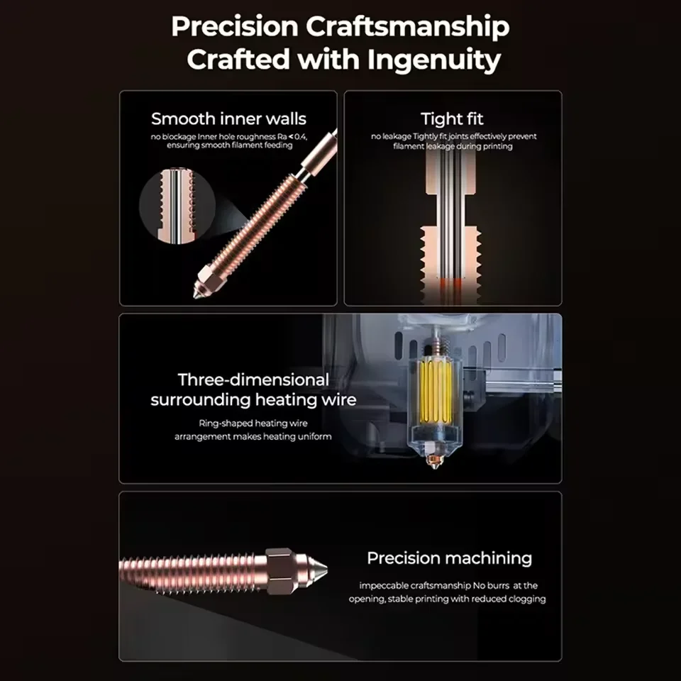 Creality Hi セラミック加熱ブロックキット 300 ℃   Creality Hi 3D プリンターアクセサリー用の高温耐性加熱ブロック