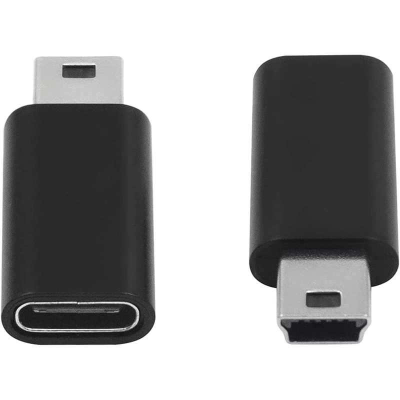 Переходник с USB C на Mini USB 2,0, переходник с Type C «Мама» на Mini USB «папа», переходник для Gopro, MP3-плееров, видеорегистраторов