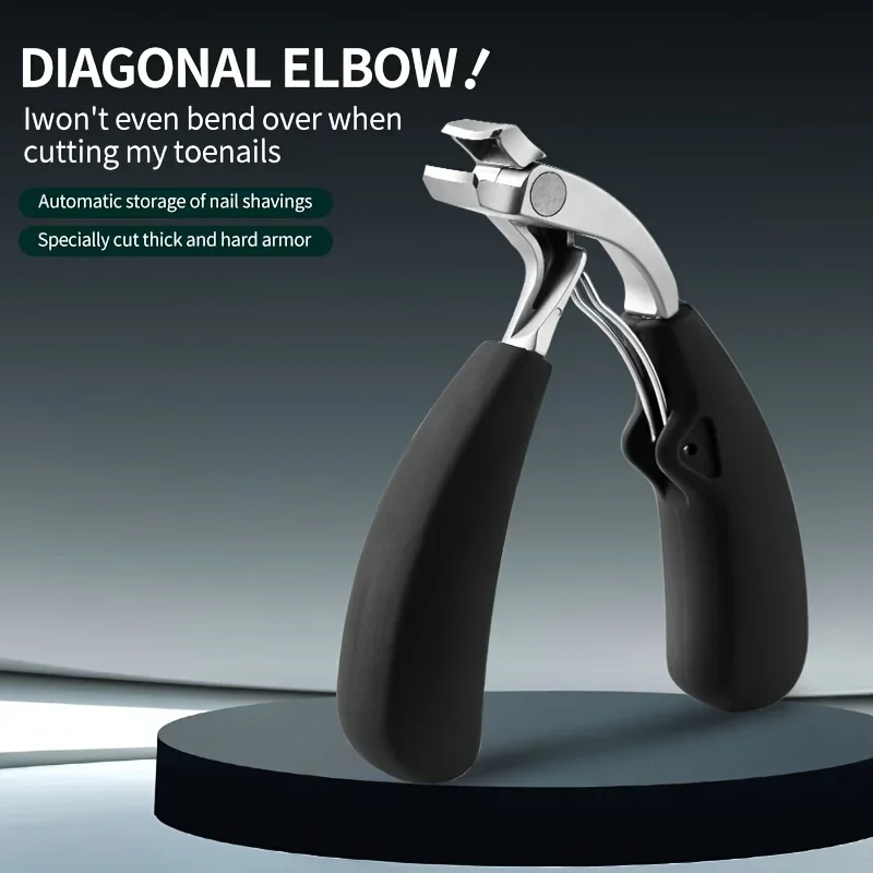 Obcinaczki do paznokci ze stali nierdzewnej, nożyczki do manicure, do grubych, twardych paznokci u stóp i rąk, narzędzia do pedicure