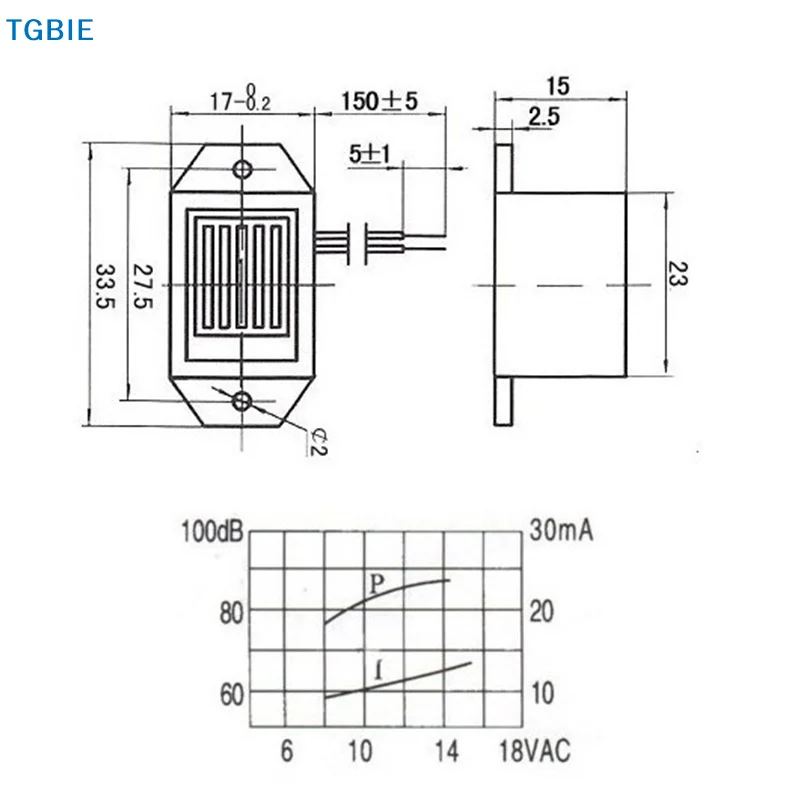 

[TL][TL]1Pcs DC 12V 85dB Alarm Buzzer Mini Electronic Alarm Buzzers Constant Tone Sound Beeper