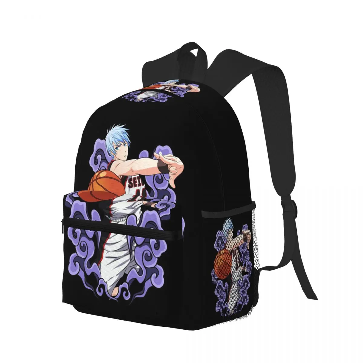 

Anime Basketball Kuroko No Basket Kuroko Tetsuya Student Backpack School Bag Travel Daypack for Boys Girls Bookbag Shoulder Bags