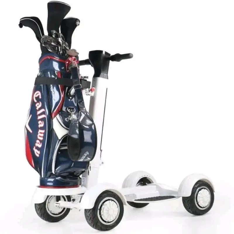 

Складная электрическая тележка для гольфа 2000 Вт, 4-колесная, диапазон 60 км для умного электронного типа, макс. 150 кг, дропшиппинг