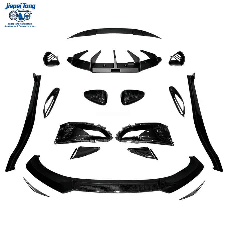 Carbon Fiber Front and Spoiler, Side Skirt, Rear Wing Body Kit for Lotus Emira Upgrade O.D. Style