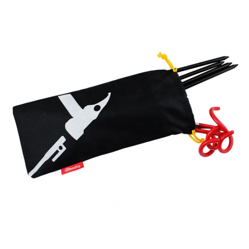 

Outdoor tent, wind rope, camping site, nail storage bag, cloth bag set, handbag, organizing bag, hammer storage bag