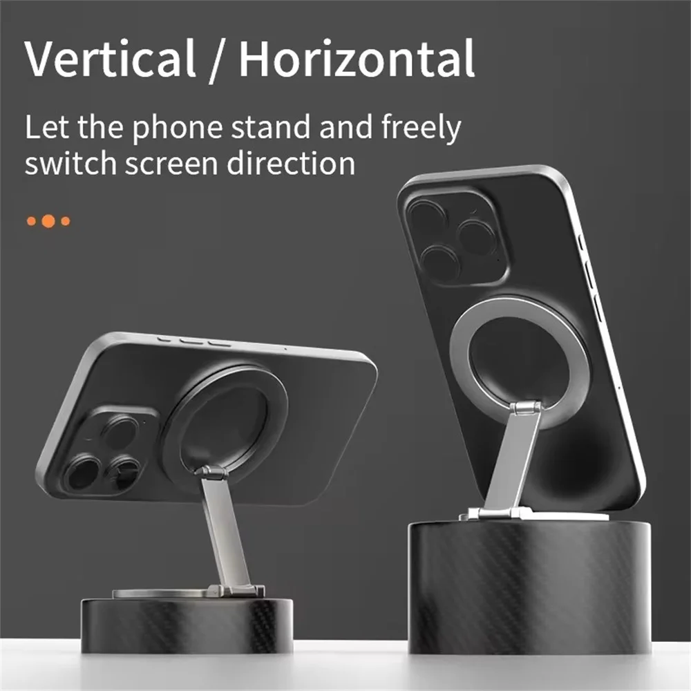 FANGTUOSI 2025 новый складной двусторонний магнитный телефон для беговой дорожки Magsafe Gym, универсальный складной автомобильный держатель, подставка для смартфона