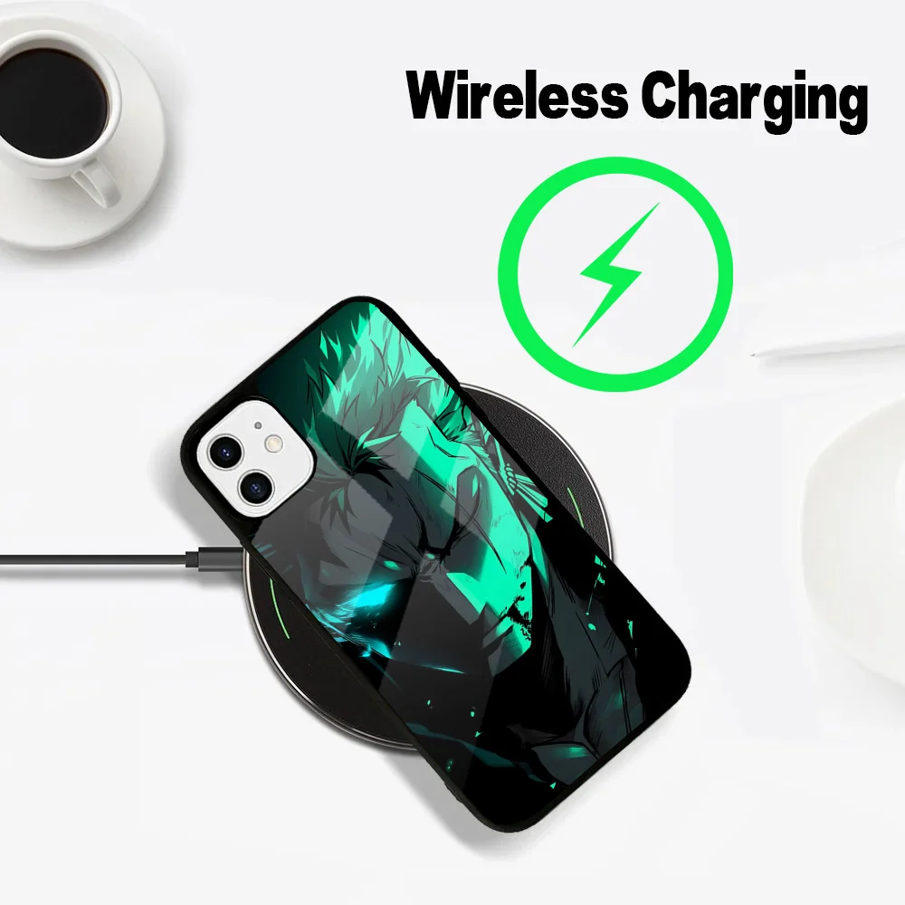 Z-ZoroS O-One P-PieceS R-RoronoaS Phone Case For iPhone 16,15,14,13,12,11,Plus,Pro,Max Mini Magsafe Magnetic Wireless Charging