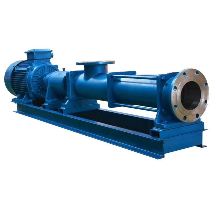 

high pressure electric progressive cavity mono multi pumps rotary positive displacement screw pump for municipal wastewater