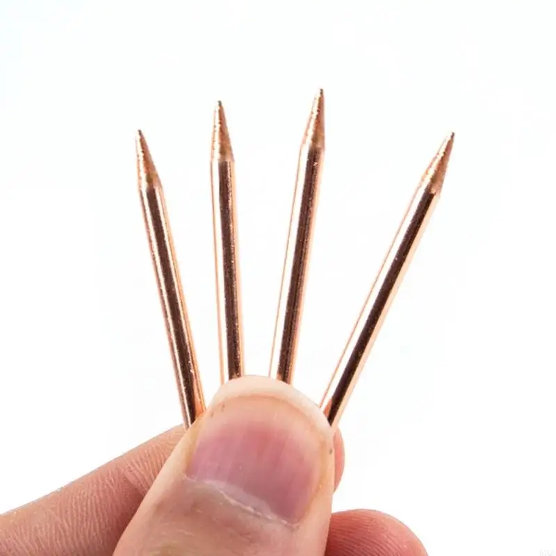 57QF 4PCS 50mm Welding Needle for 18650 Battery Spots Welder Long Service Life