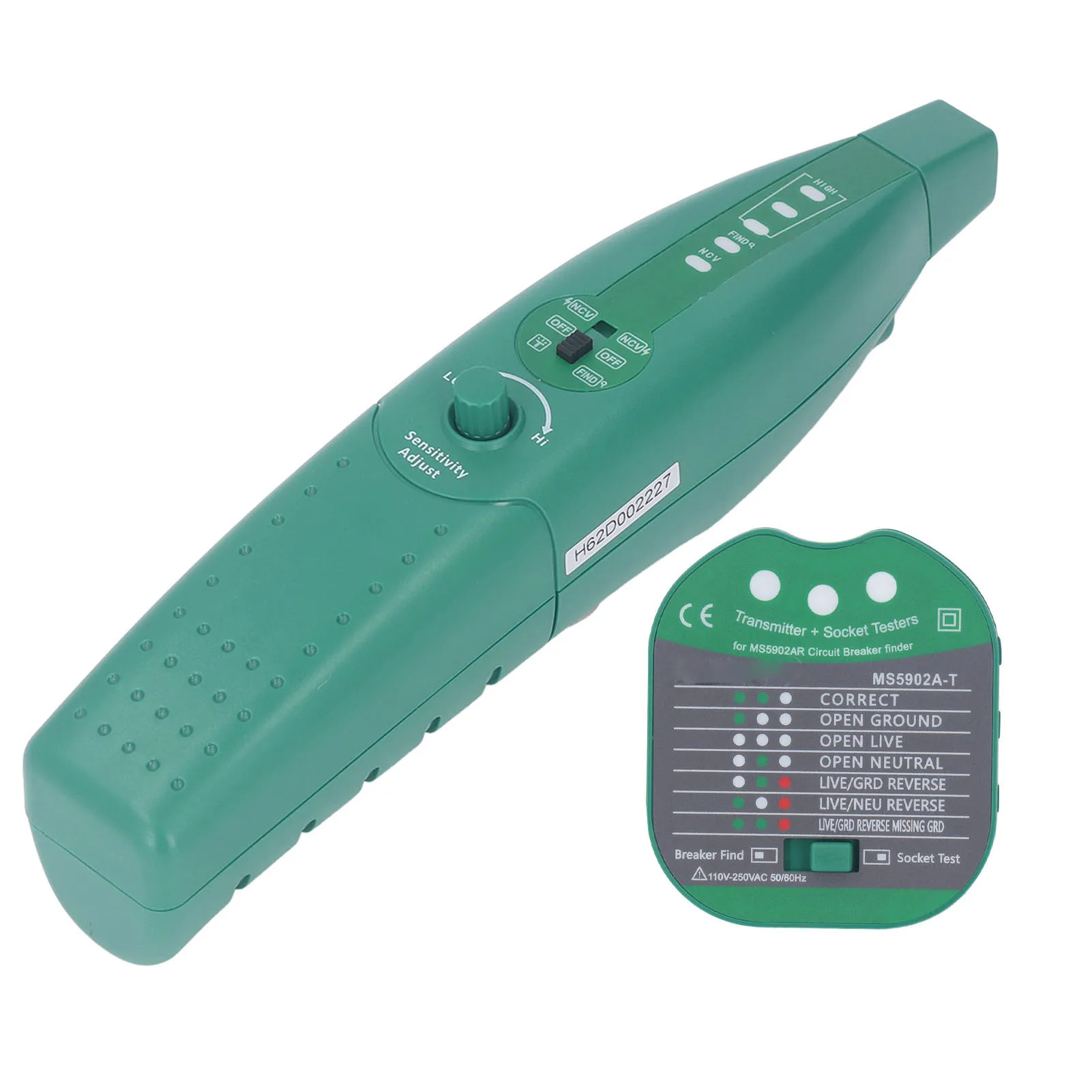 Tester automatico per prese d'aria per prese elettriche con fusibili per interruttore automatico MS5902A