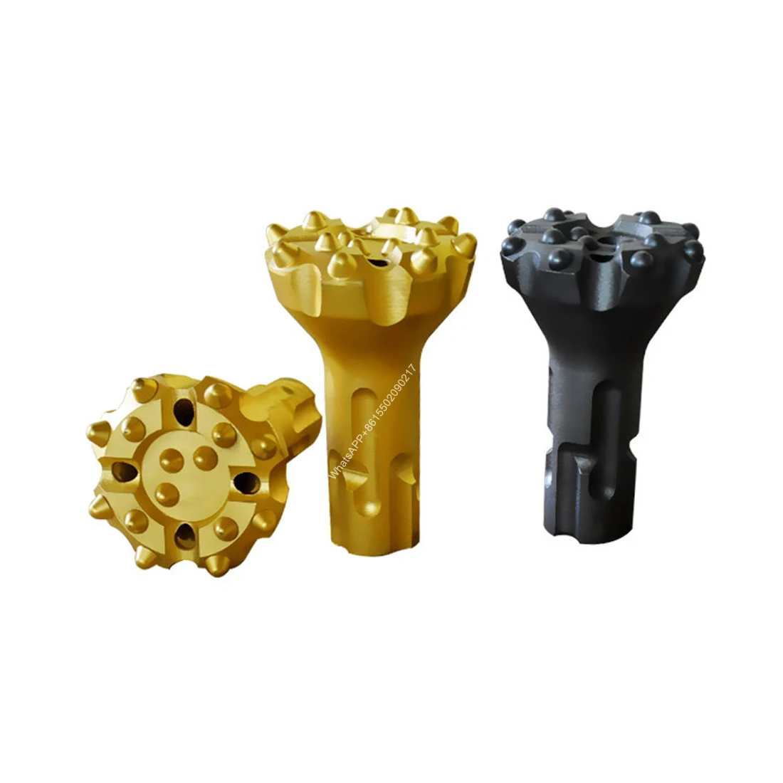 Customized high hardness thread drill reaming drill bit/tungsten carbide button cold press drill bit / rock mining drilling tool