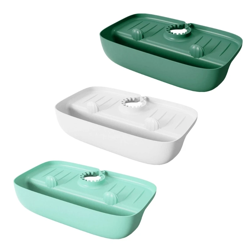 Dụng cụ tổ chức bồn rửa chén bằng PP chắc chắn với giá đỡ miếng đệm thoát nước vòi Dropsale