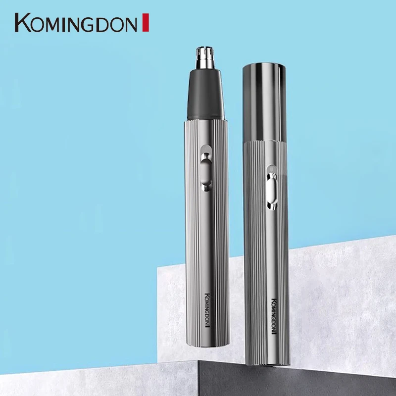 Xiaomi Komingdon Nose Hair Trimmer USB Charging Dual-Edge Blades Electric Portable Men Mini Nose Hair Trimmer Face Care Tools