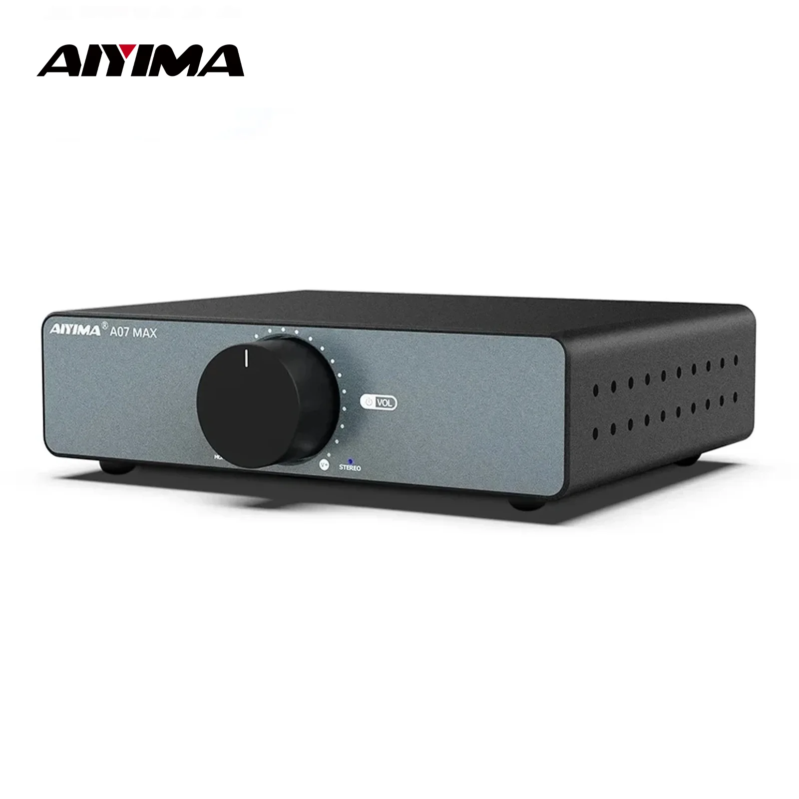 Image of Aiyima a07 max tpa3255 Audio-Leistungs verstärker 2,0 Stereo verstärker 600 wx2 pbtl Mono-Sound verstärker w Heim lautsprecher v