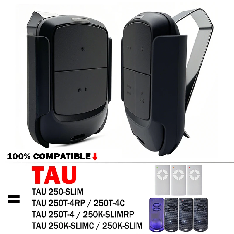 

TAU 250-SLIM 250T-4RP/250T-4C 250T-4/250K-SLIMRP 250K-SLIMC/250K-SLIM Клон пульта дистанционного управления гаражными воротами для рулонных ворот