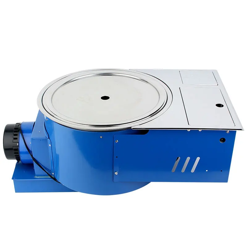 Korean Gas Grill Smokeless Dual Fuel BBQ Grill, Commercial Restaurant Charcoal and Gas Grill