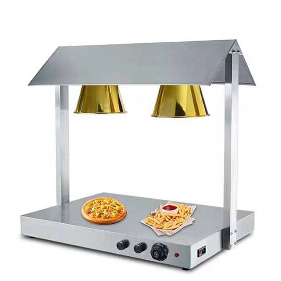Double Headed High-quality Stainless Steel Single Self-service Heating Lamp, Used for Heating Restaurant Food