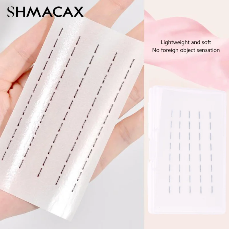 40/200pcs Waterproof Adhesive Tape Glue-Free Eyelash Glue Strip Self-Adhesive Lashes Glue Hypoallergenic Makeup Tools Home Daily