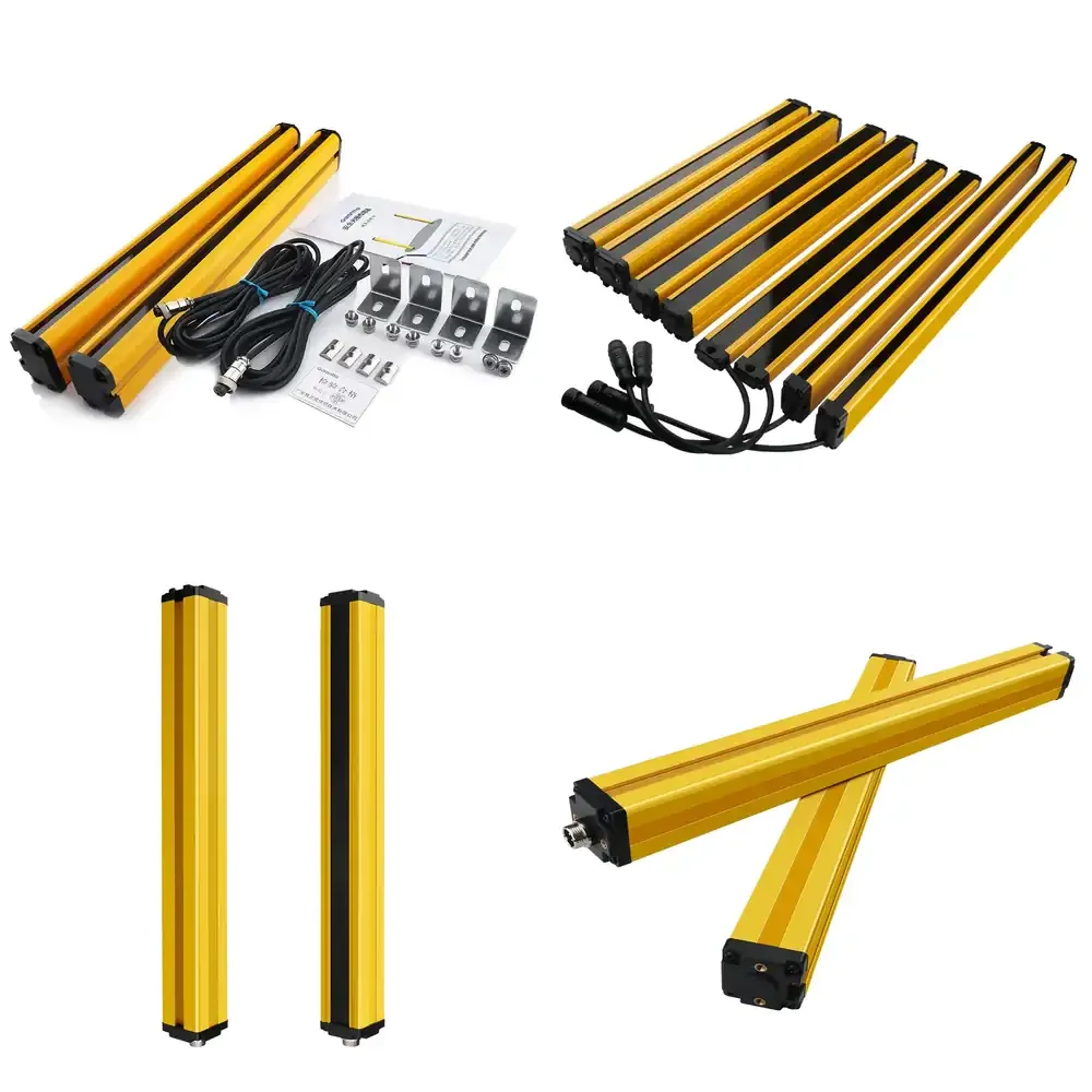 

Qwinn 2026-Automatic Guardshield 30mm Safety Light Curtain Hand Detection Safety Curtains Sensor for Industry