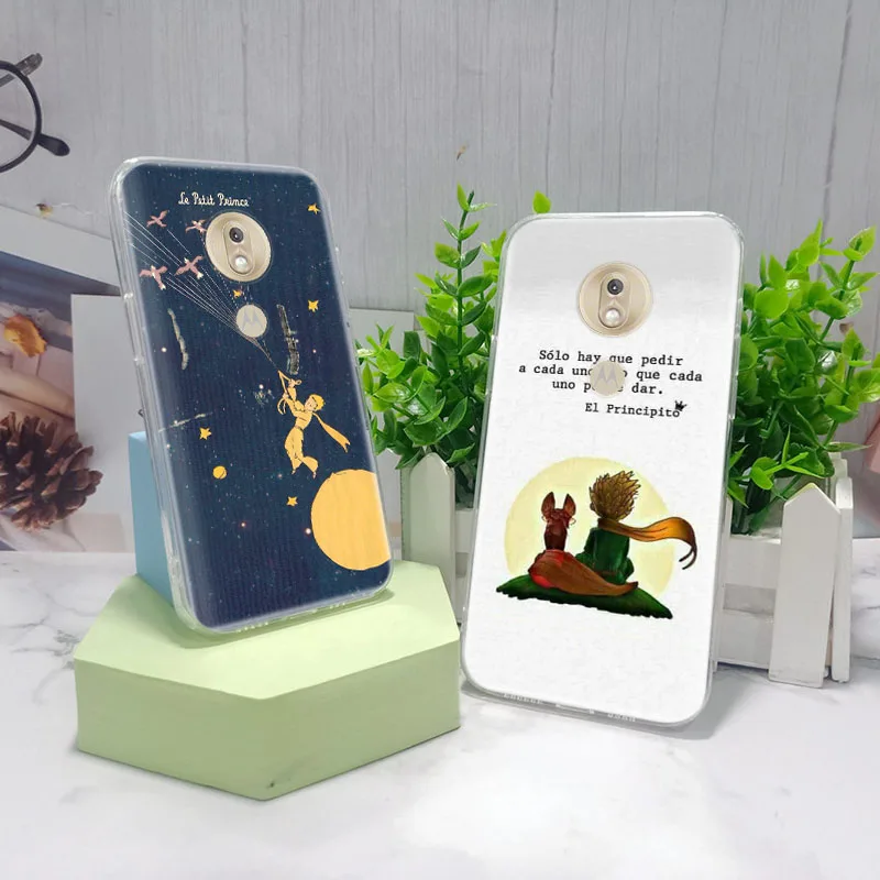 The Little Prince Transparent Soft Case for Xiaomi Poco M6 F6 Redmi Note 13 Pro Plus 13C 5G A3