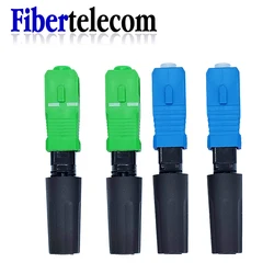 Fiber Optic Fast Connector FTTH SC APC Single Mode Fiber Optic Adapter SC UPC FTTH SC Fiber Connector Field Assembly