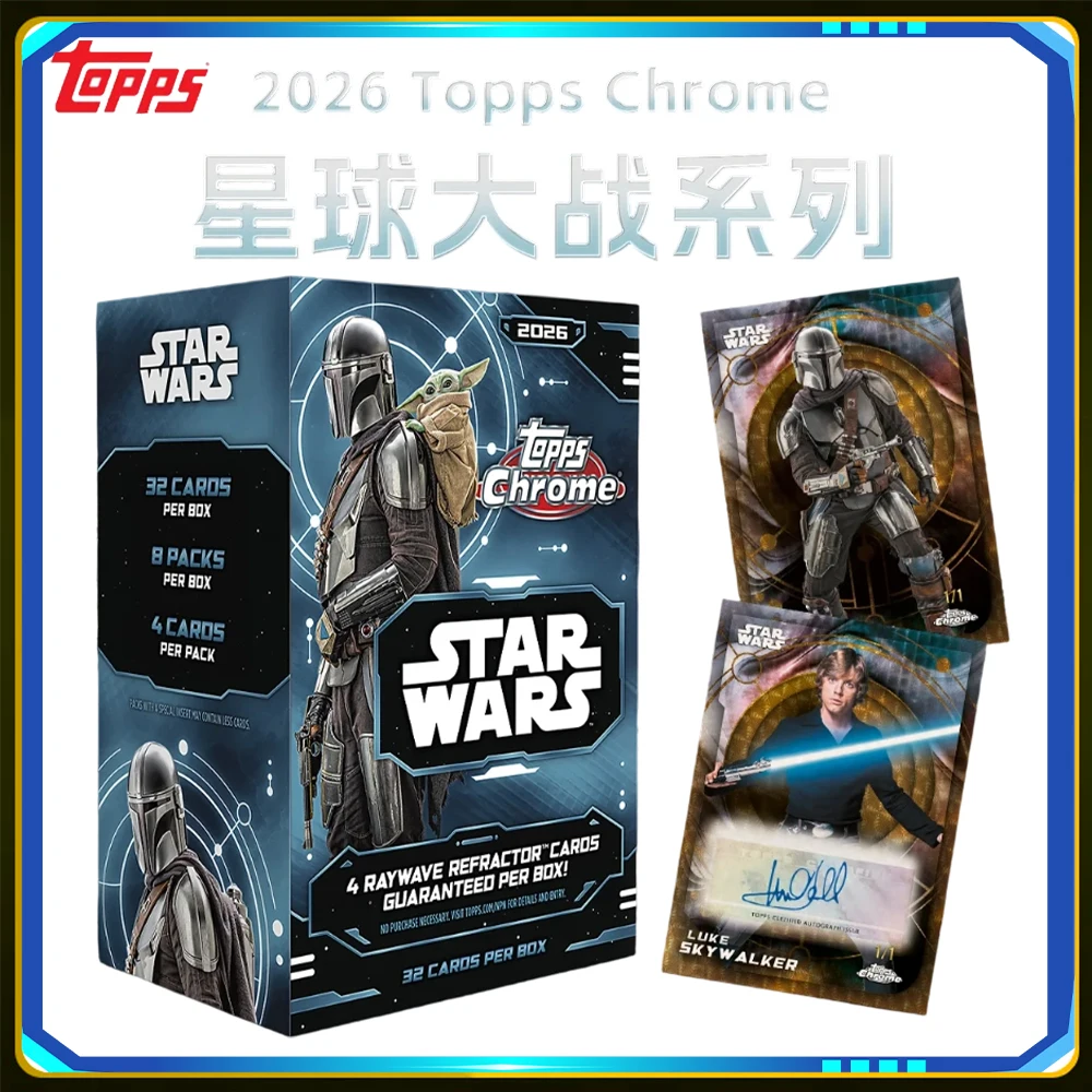 2026 Topps Chrome Star Wars Value Collectible Trading Cards Chrome Refractor Parallel Cards Hobby Collectibles