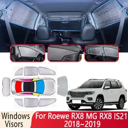 Car Sun Shade For Roewe RX8 MG RX8 IS21 2018~2019 Heat Windshield Sunshade Insulation Auto Sun Protection Visor Car Accessories