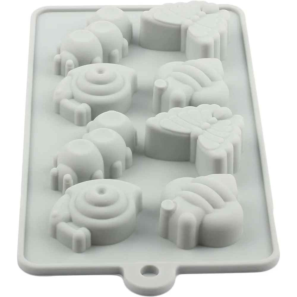 Insect shape Silicone Trays,Butterfly Bee Baking Chocolate,Soap,Candles, Resin Crafts Food Grade Non-Stick Flexible Trays